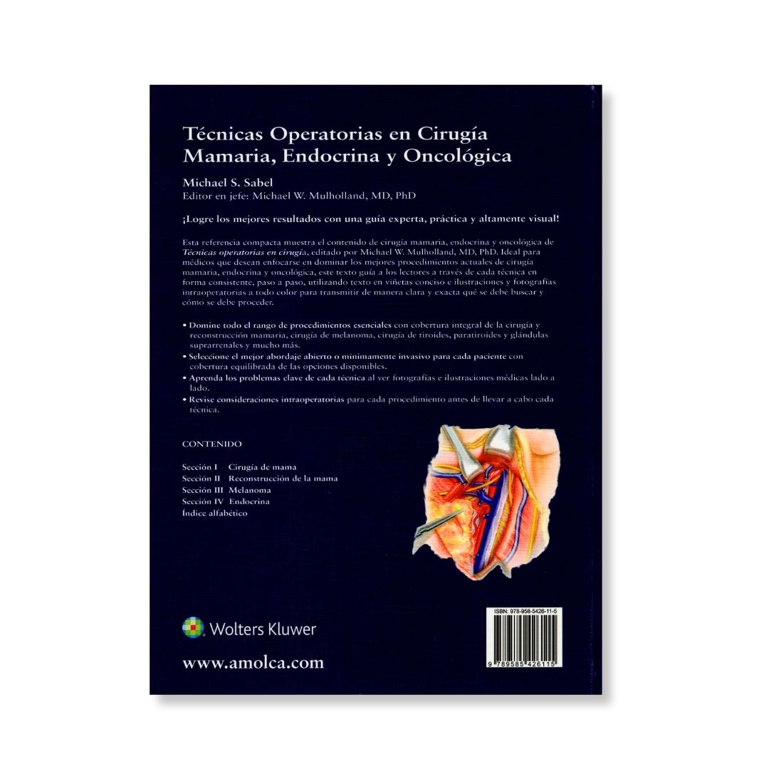 Técnicas Operatorias en Cirugía Mamaria, Endocrina y Oncológica - Image 2