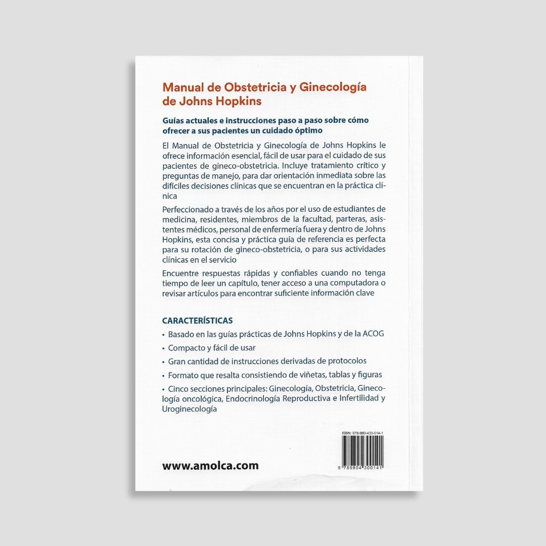 Manual de Obstetricia y Ginecología de Johns Hopkins - Image 2